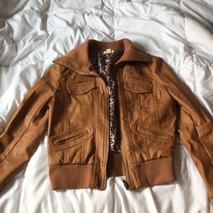 Pleather jacket